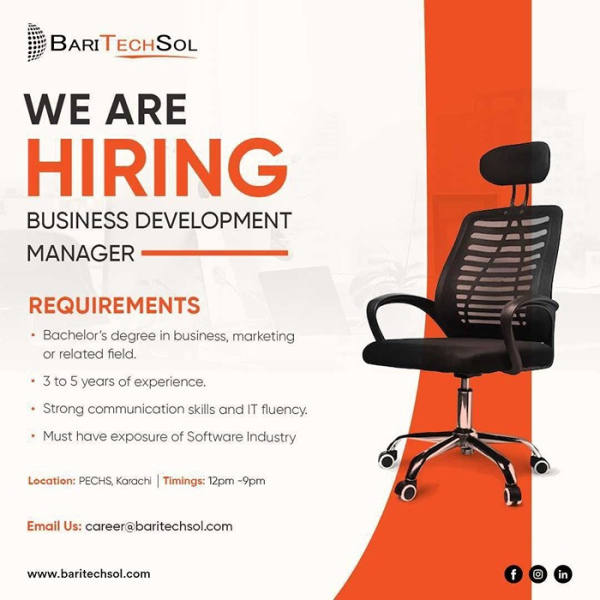 Manager Business Development - Bari Tech Sol