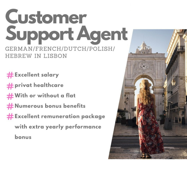 Customer Support Agent - Portugal (Europe)