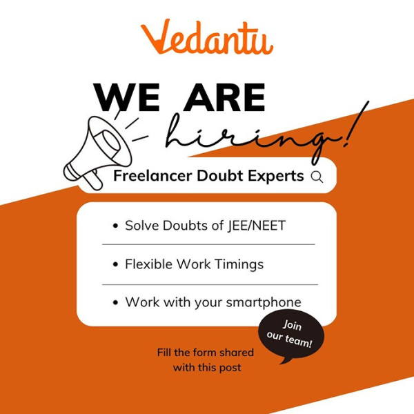 Freelance Doubt Expert - Vedantu