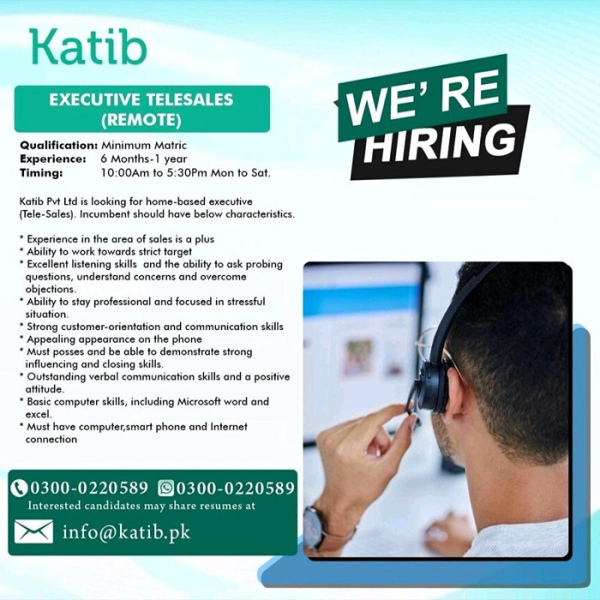 Executive Telesales - Katib