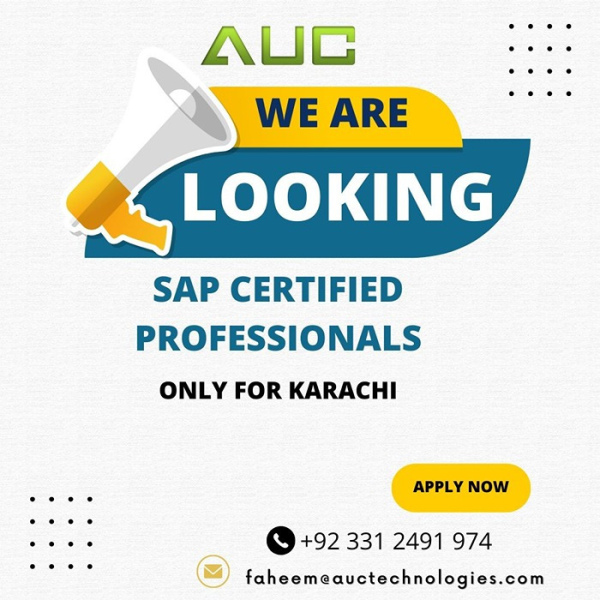 SAP Certified Professional - AUC Technologies