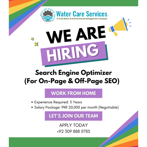 SEO - Water Care Services
