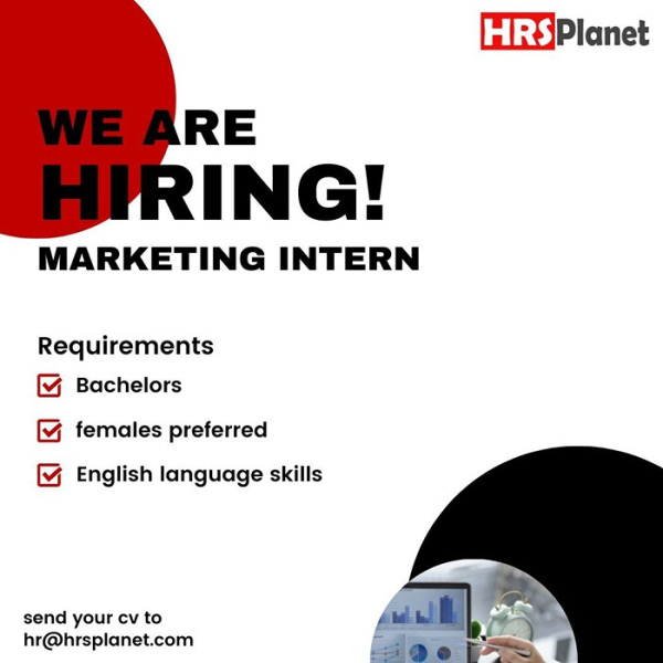 Marketing Intern - HRS Planet