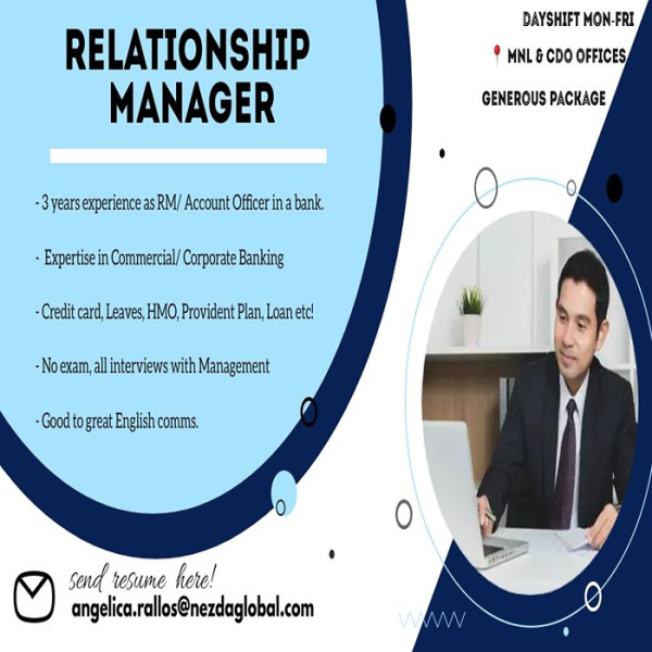 Relationship Manager - Nezda Global