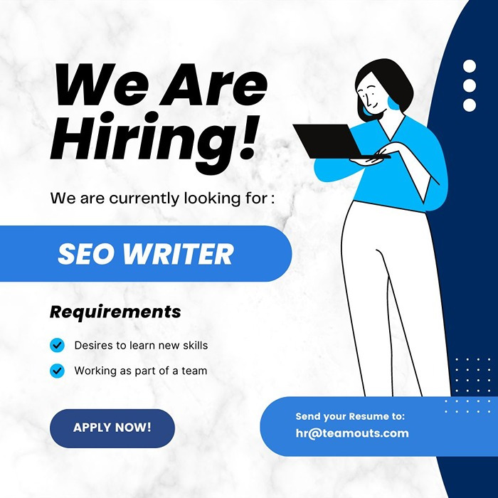 SEO Content Writer - Teamouts