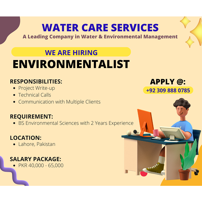 Environmentalist - Water Care Services