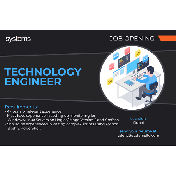 Technology Engineer - Systems Limited