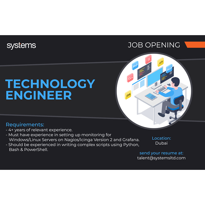 Technology Engineer - Systems Limited