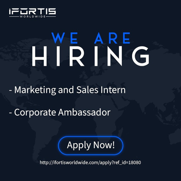 Marketing & Sales Intern, Corporate Ambassador - Ifortis