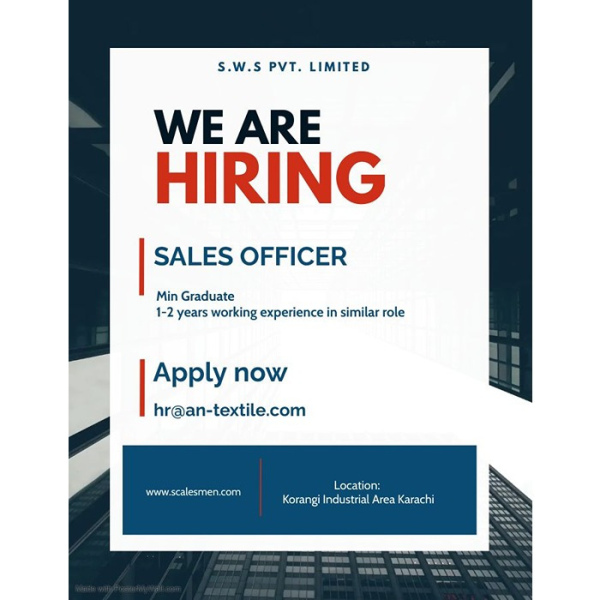 Sales Officer - SWS