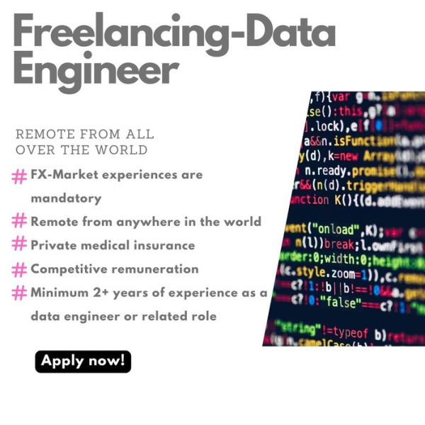 Data Engineer - Freelancing (Remote)