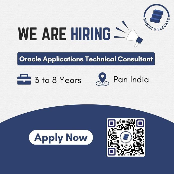 Oracle Applications Technical Consultant - Pan India