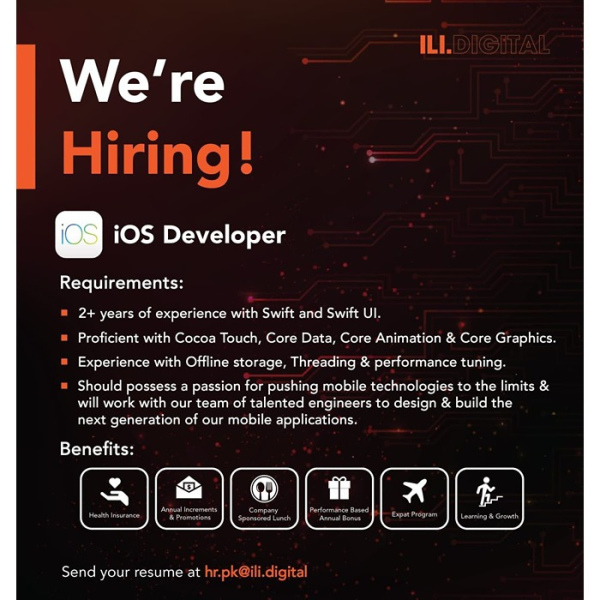 iOS Developer - ILI Digital